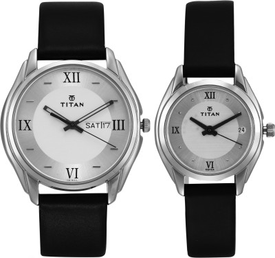 Titan NH15782489SL03 Bandhan Analog Watch - For Couple