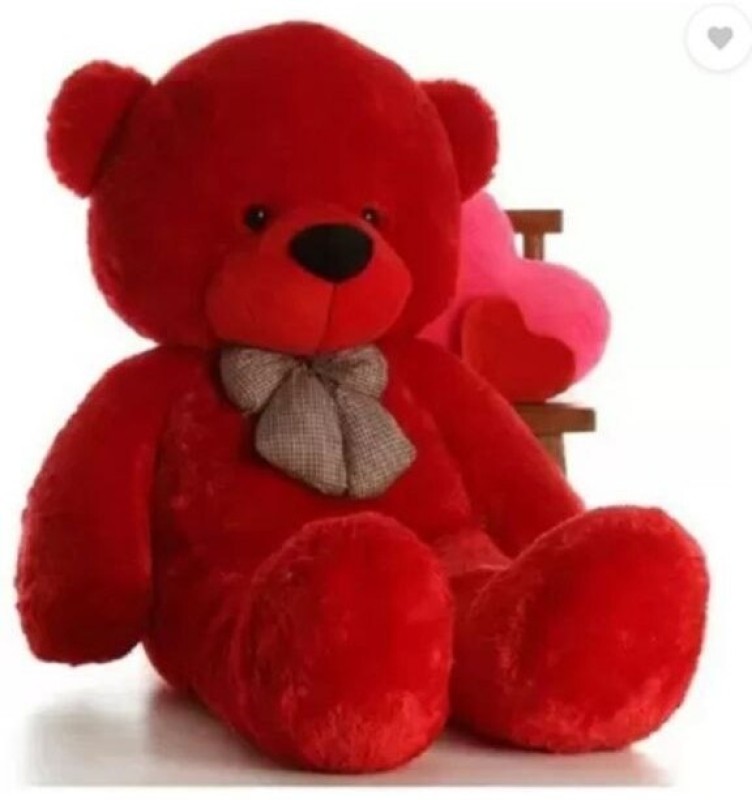 huge laugh 5 fit teddy bear very soft and smooth for birthday 145.11 - 145.11 cm(Red)