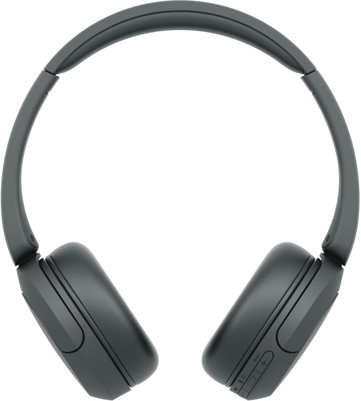 SONY WH-CH520 with 50 Hrs Playtime, DSEE Upscale, Multipoint Connection/Dual Pairing Bluetooth(Black, On the Ear)