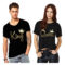 Printed Men & Women Couple T-Shirt