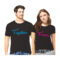 Printed Men & Women Couple T-Shirt